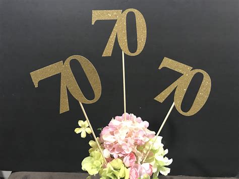 70th anniversary decorations